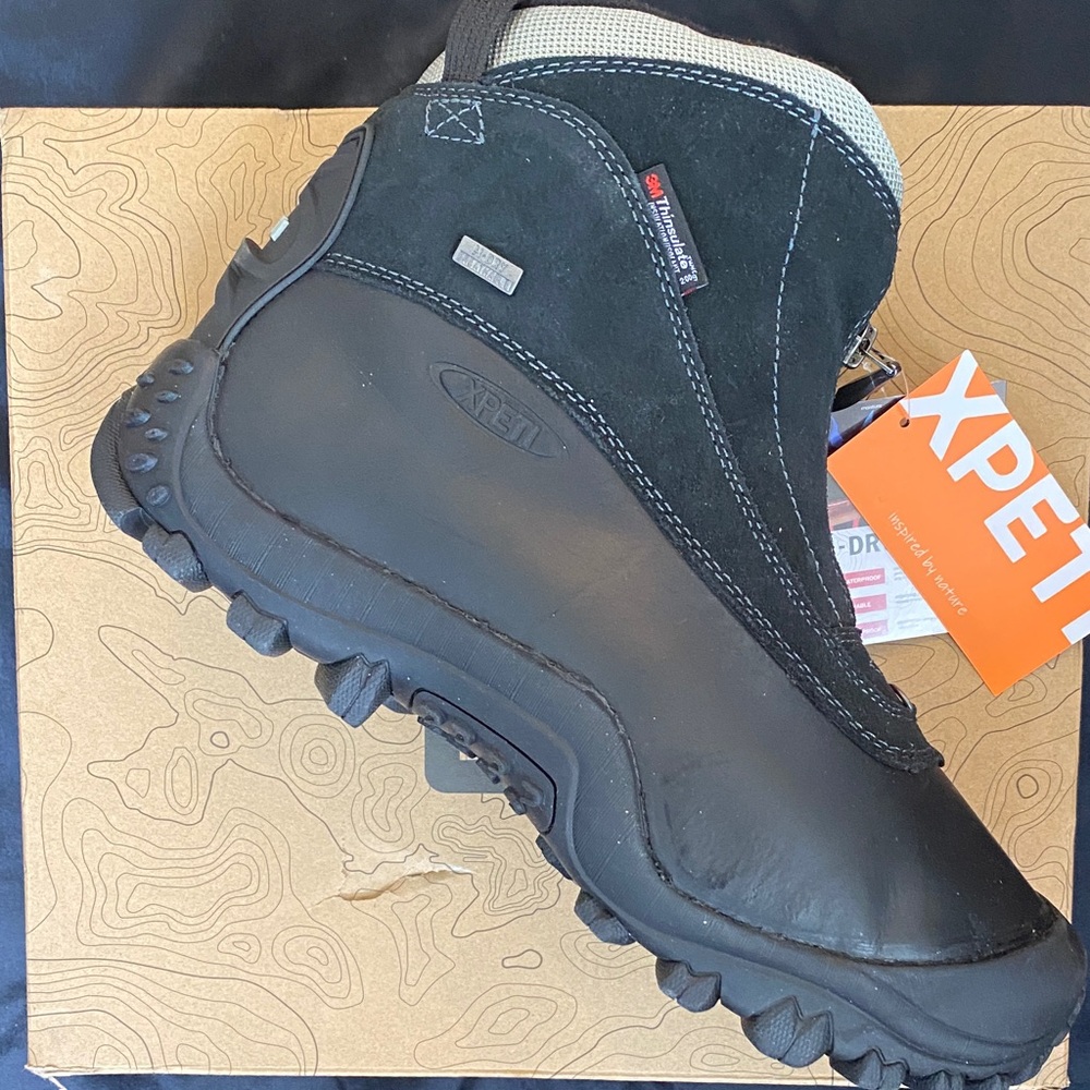 Men's Black Outdoor Boots
